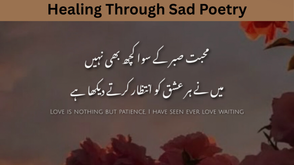 Healing Through Sad Poetry