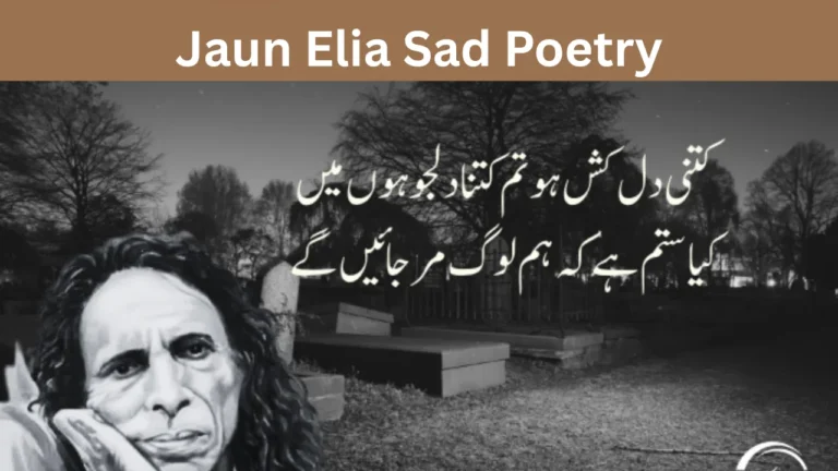 Jaun Elia Sad Poetry