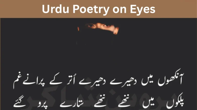 Urdu Poetry on Eyes