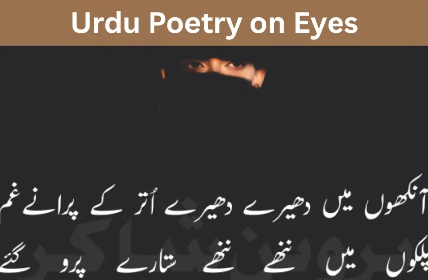Urdu Poetry on Eyes