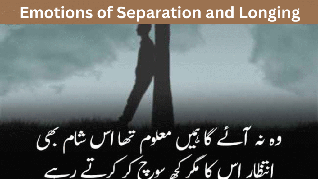 Emotions of Separation and Longing