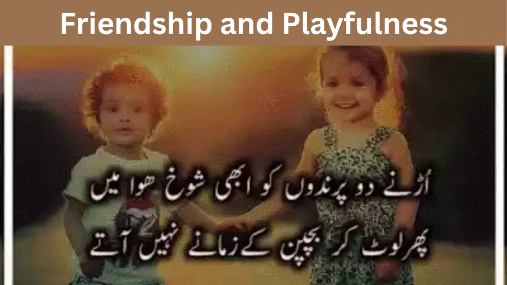 Friendship and Playfulness