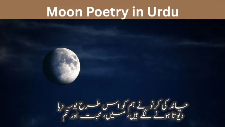 Moon Poetry in Urdu