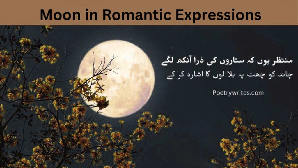 Moon in Romantic Expressions