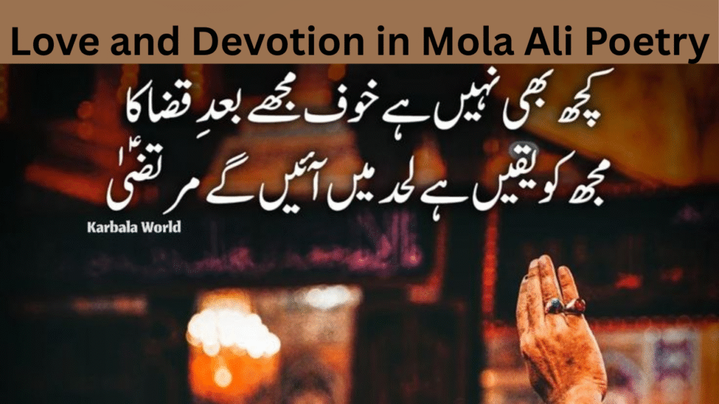 Love and Devotion in Mola Ali Poetry