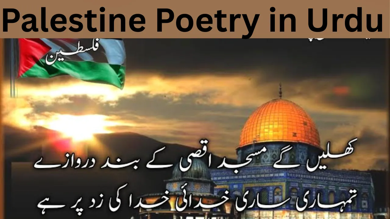 Palestine Poetry in Urdu