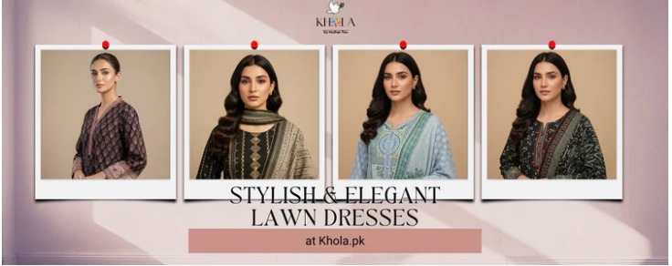 Khola.pk: Buy Premium Pakistani Lawn Suits Wholesale Prices