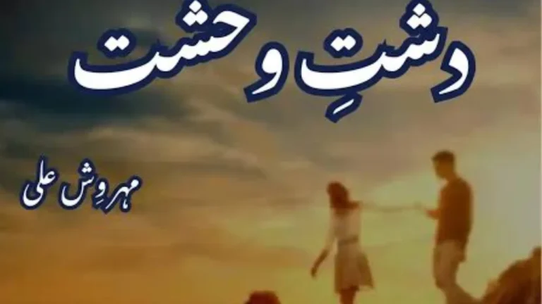 Dasht e Wehshat Novel