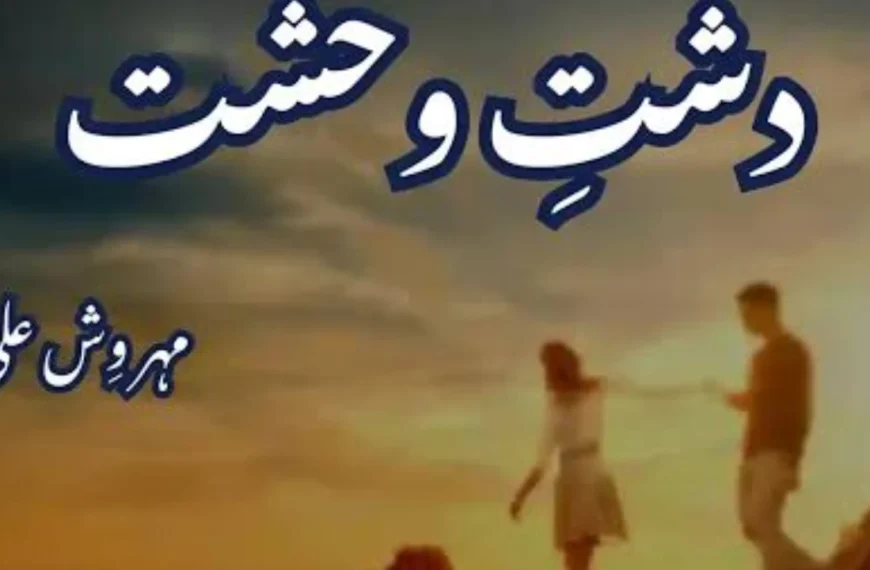Dasht e Wehshat Novel